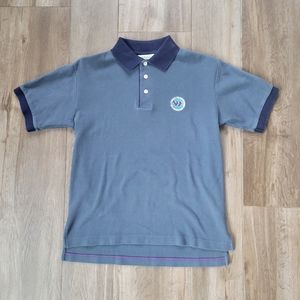 Vintage 2000 Wimbeldon Millennium Championship Polo Shirt Single Stitch Small